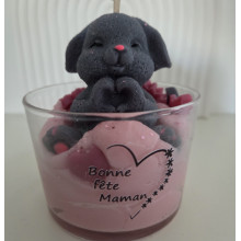 Bougie parfumée  fête des mères