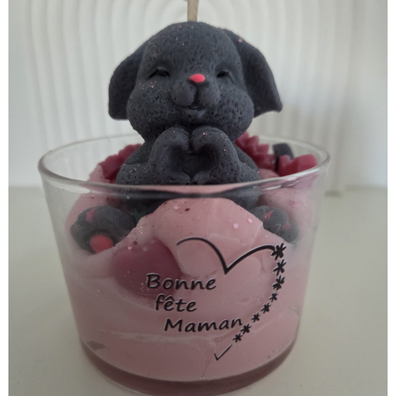 Bougie parfumée  fête des mères