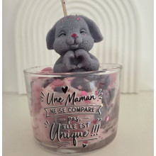 Bougie parfumée  fête des mères